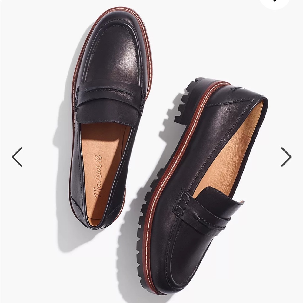 NWT Madewell Corinne Lugsole Loafer size 9